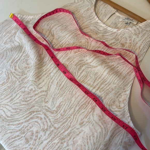 Wilfred Textured Cream Tank Top Camisole Medium - Picture 6 of 6